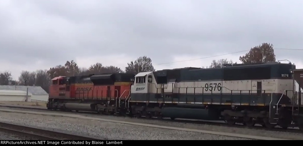 BNSF coal train